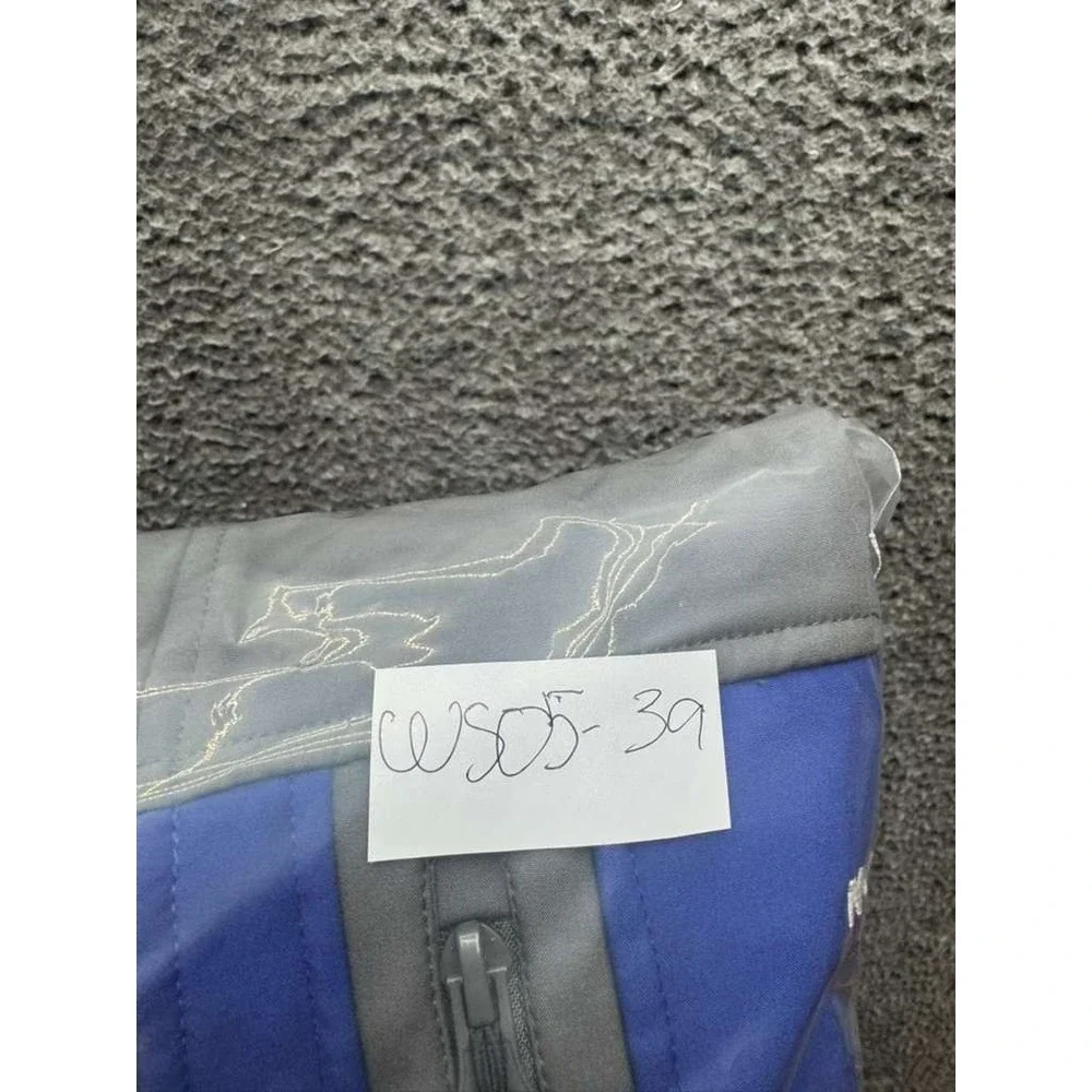 The North Face Summit Series Windstopper Hooded Jacket Blue Gray Mens‎ Size L